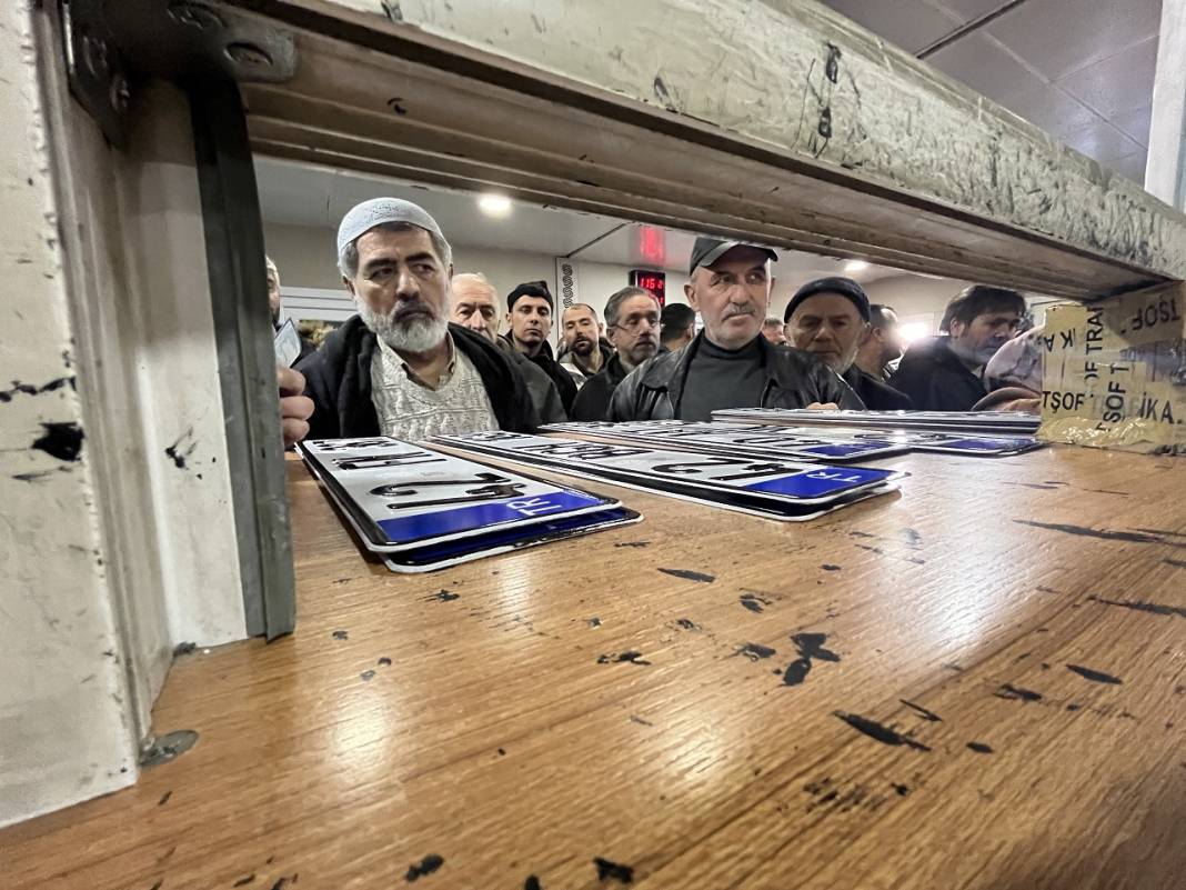 Konya'da APP plaka korkusu! Günde 900 plaka basıyorlar 3